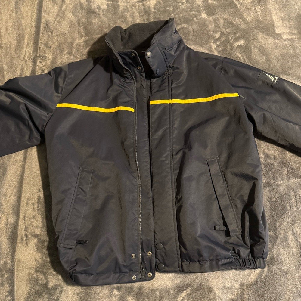 Men’s reversible Nautical windbreaker jacket